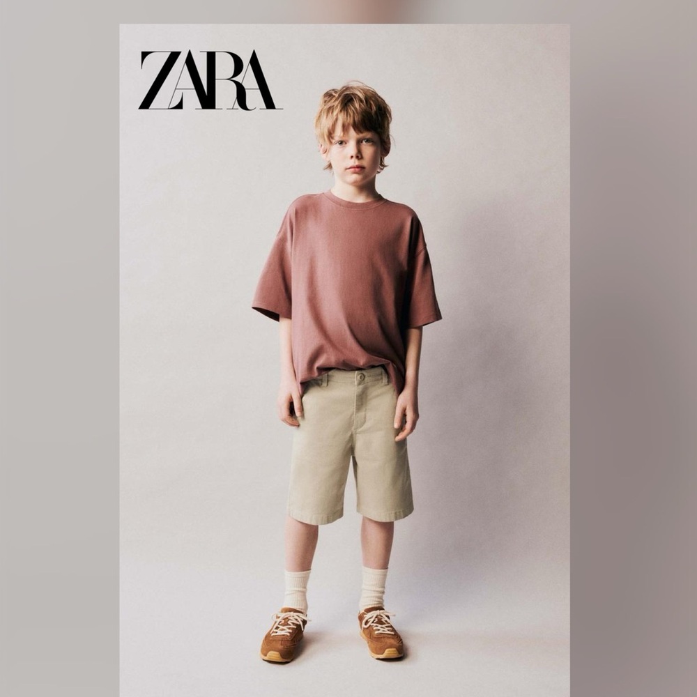 Zara boys khakis shorts